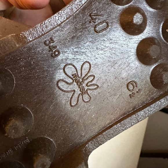 Meduse Jelly Sandals in hemp color. Size 40 (women’s 8.5/9) - Picture 5 of 6